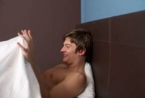 A man enlarged his penis with massage