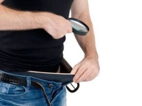 A man is concerned about the size of his penis